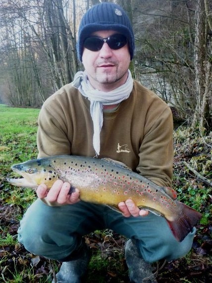 Forelle 1350 g, 51 cm