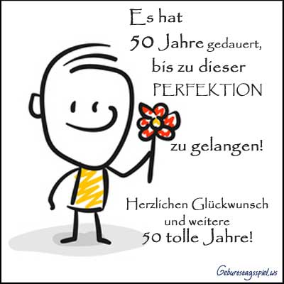 50 Geburtstag Sprüche & Wünsche ️