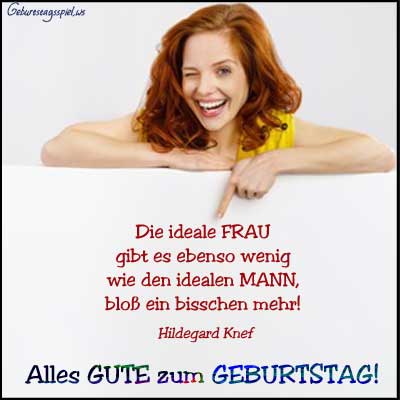 Geburtstag frau lustig