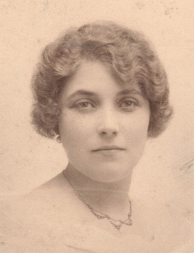 1913 Aurélie portrait de mariage