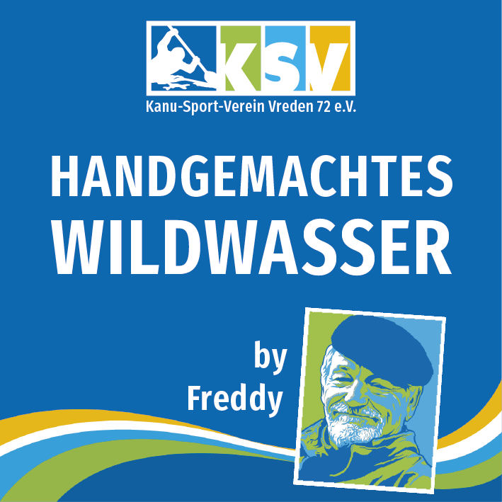 HANDGEMACHTES WILDWASSER by Freddy