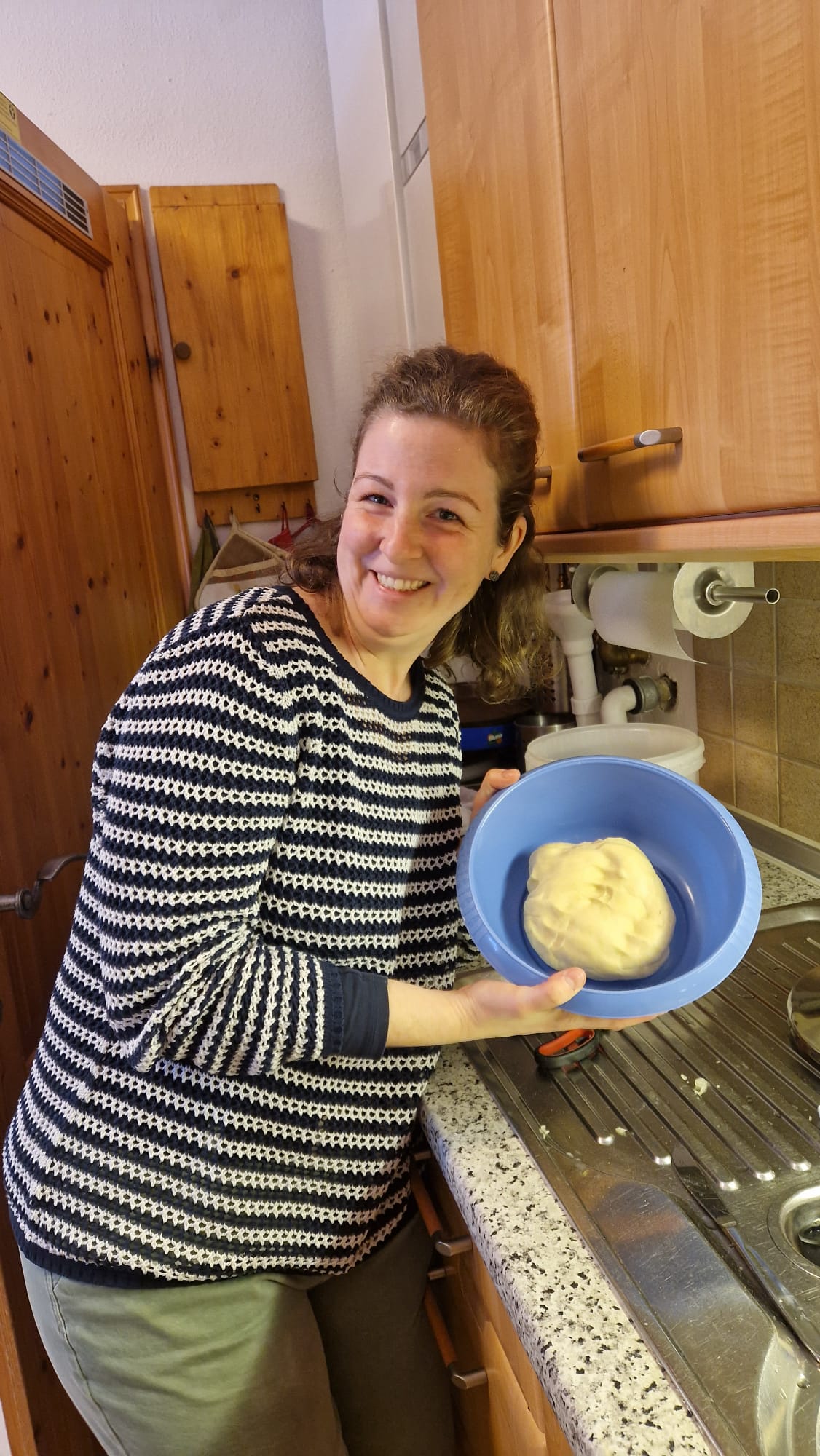 Teig für die Krautkrapfen