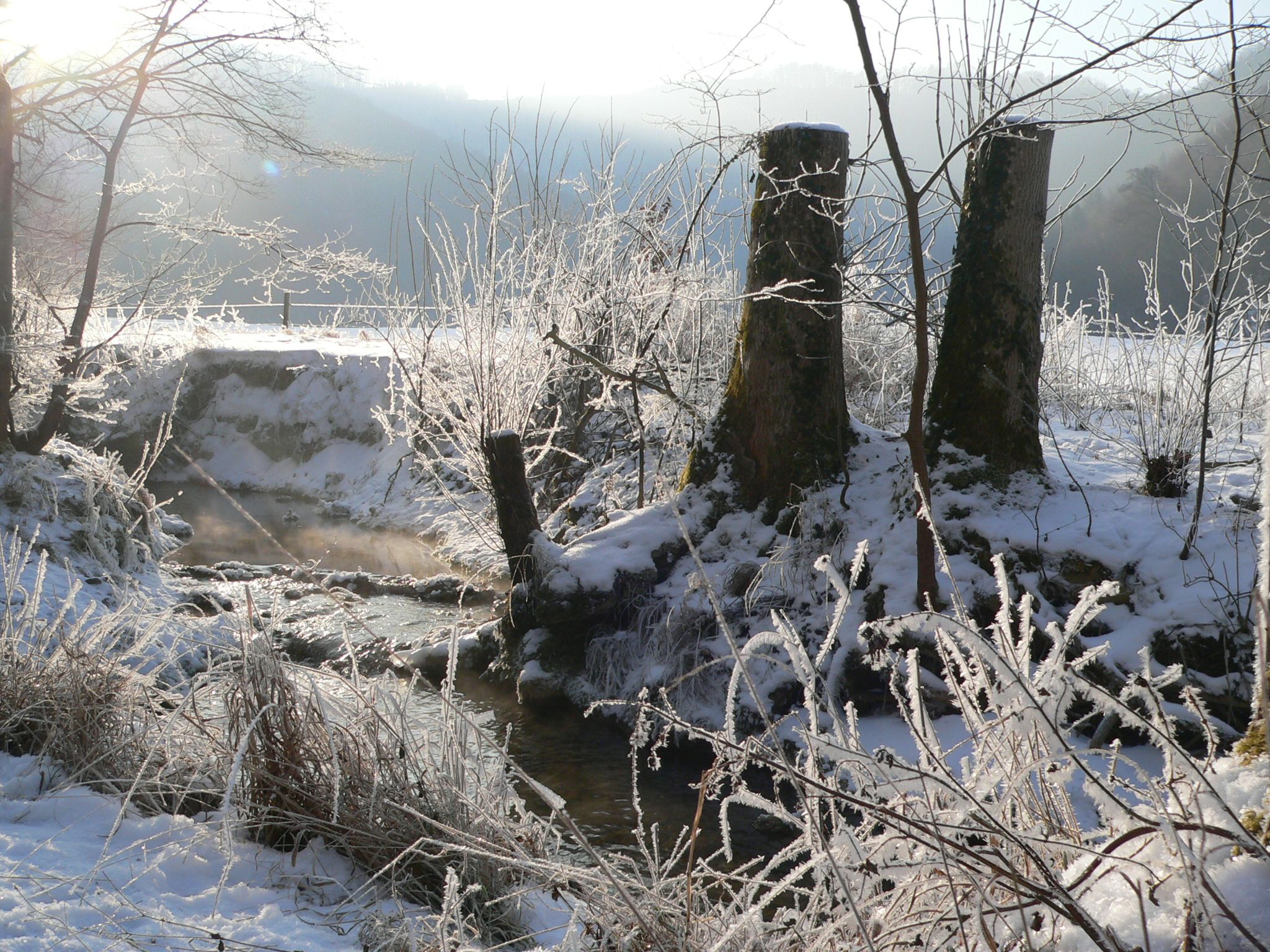 Am Wanderweg zum Wasserfall © Brigitte Buck