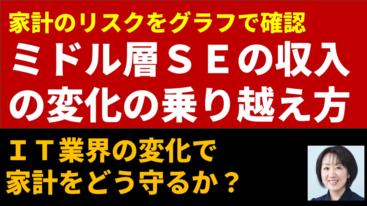 ミドル層SEの収入の変化の乗り越え方