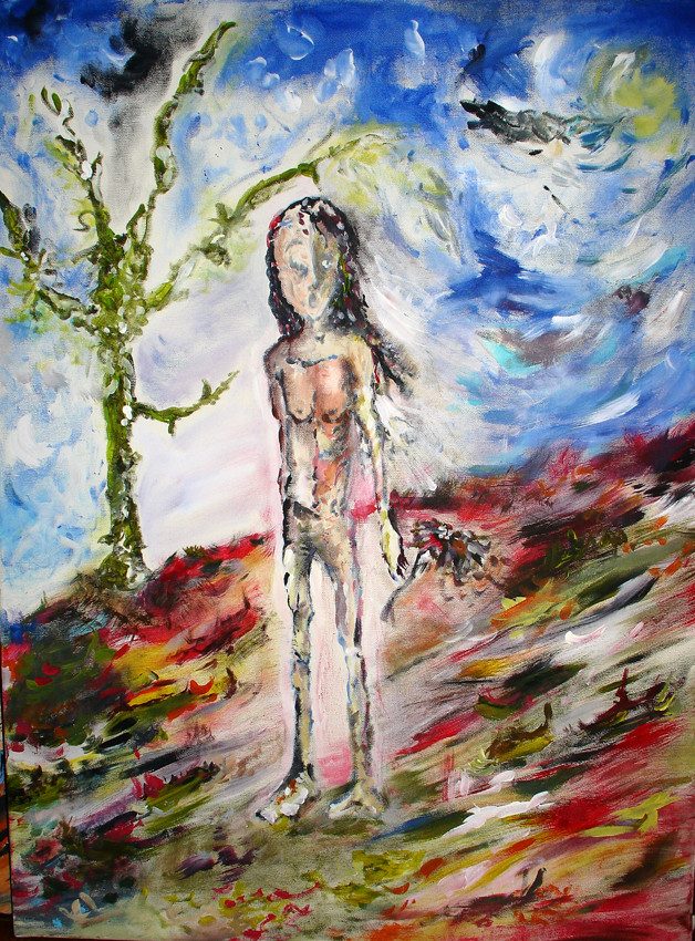 "Untitled", Acrylic on canvas, 2004