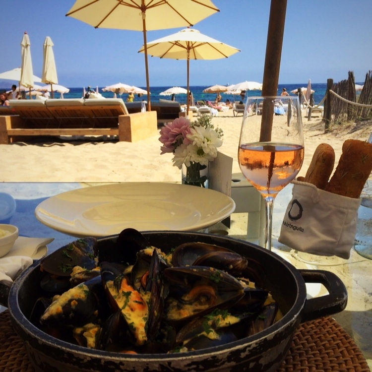 Moules Frites @El Chiringuito, Ibiza