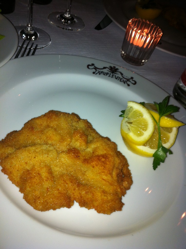 Das beste Kalbsschnitzel auf der Welt@Kaufleuten - Zürich, Switzerland