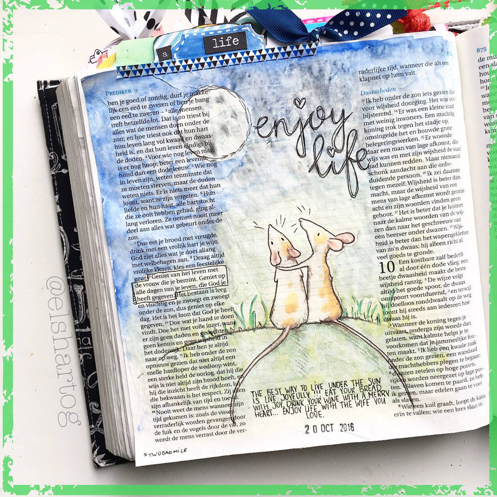 Biblejournaling Prediker 9:9
