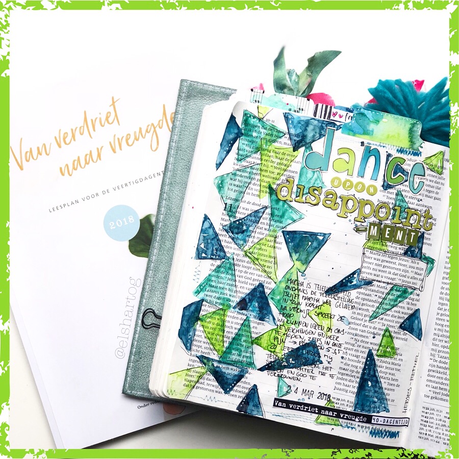 voorbeeld biblejournaling bijbeljournaling, biblejournaling