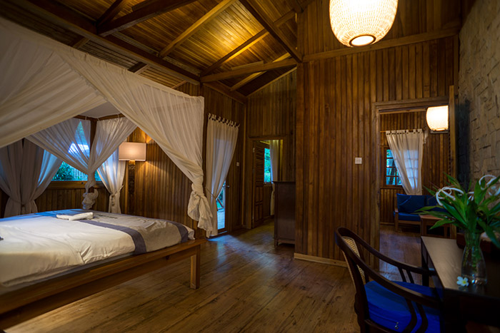 L'interno della Nusa Indah Villa al Siladen resort and Spa (Photo by Siladen Resort and Spa)