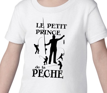 teeshirt garçon pêcheur