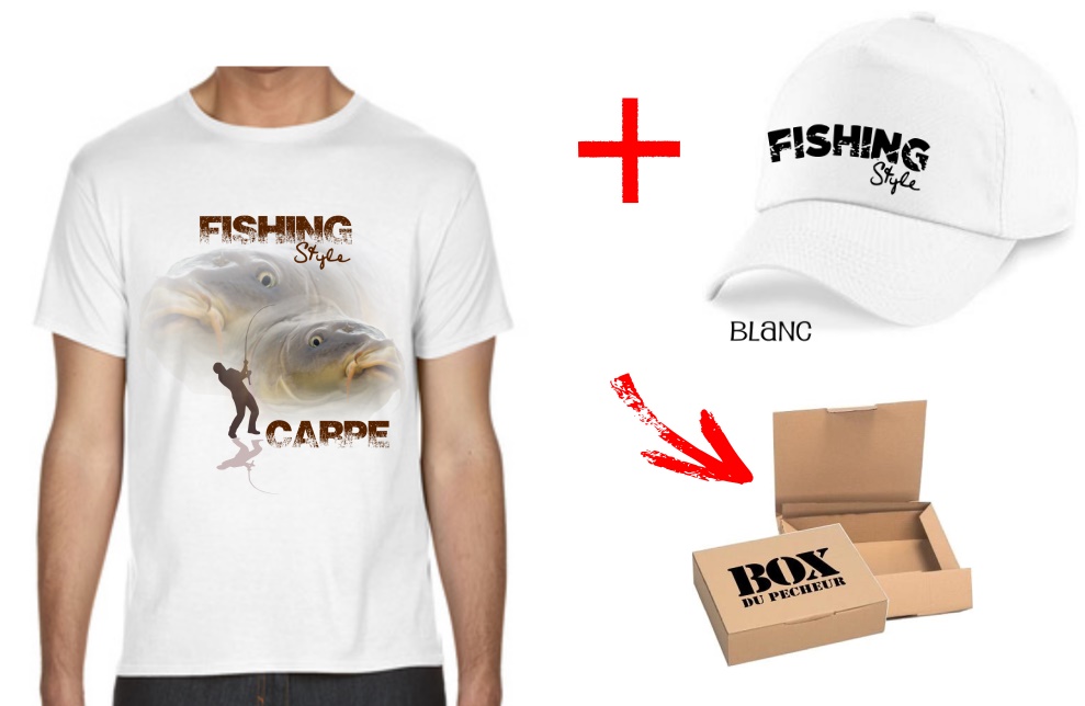 idée cadeau pêcheur carpe le teeshirt du pêcheur