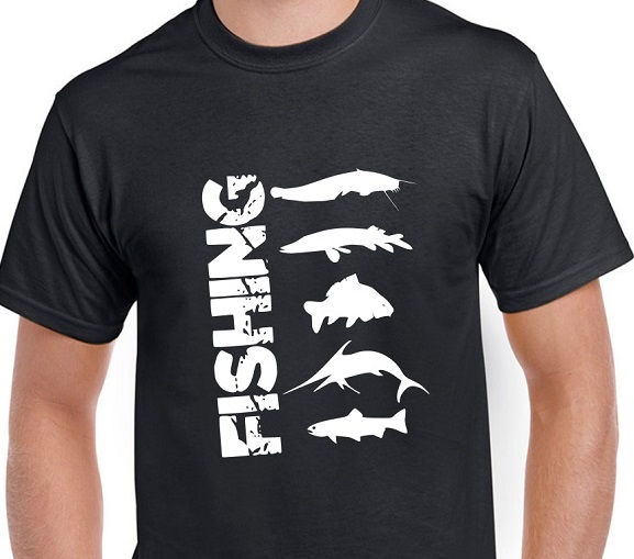 tshirt fishing gros poisson