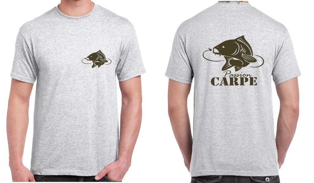 T shirt peche carpe shop