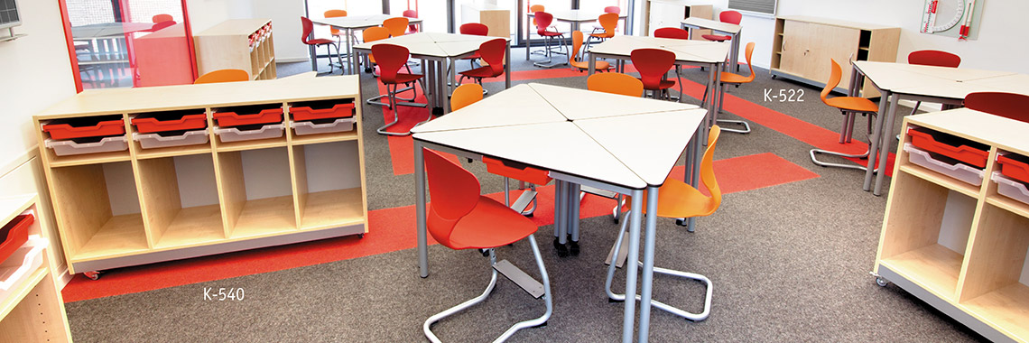 Flexible Schränke - Kamira Konzepteinrichtungen - flexible Lernräume