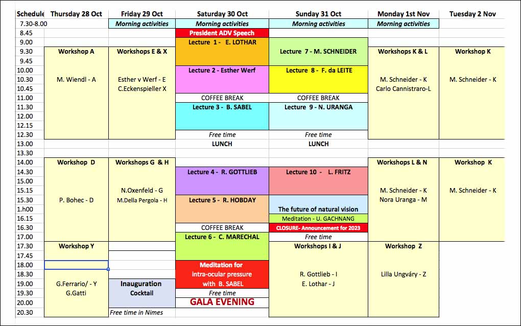 Programme Civh Ichv 2021