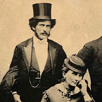 Henry John Heinz mit seiner Frau Sarah