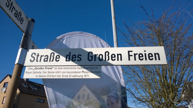 "Straße des Großen Freien" in Sehnde