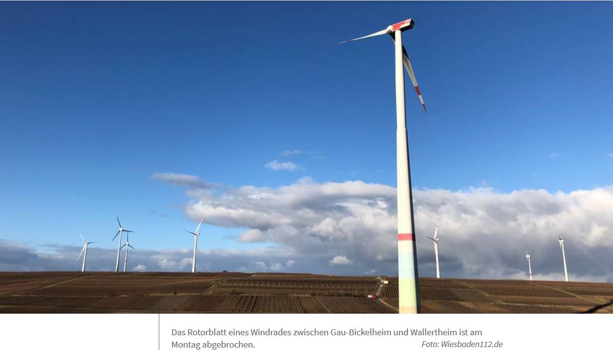 UNFÄLLE MIT WINDKRAFTANLAGEN - Windkraft Sinntal