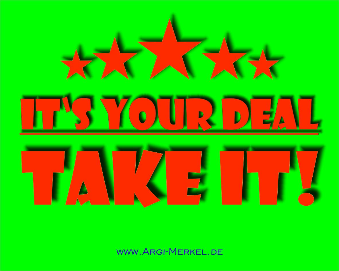 Merkel's Deal's - Argi Merkels Sparkurs