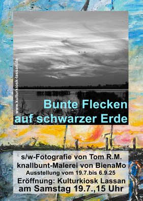 Ausstellungseröffnung "Bunte Flecken auf schwarzer Erde"