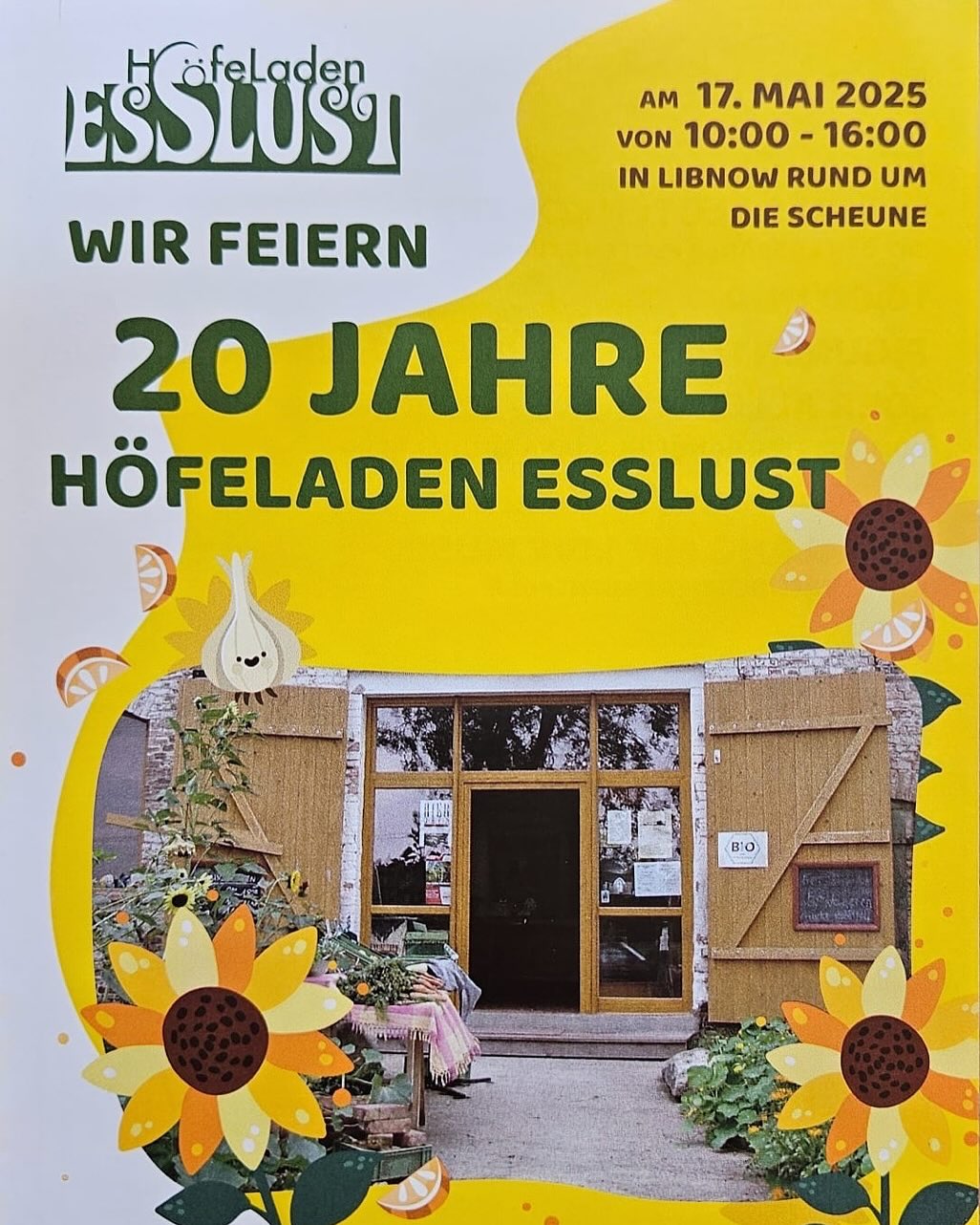 Höfeladen-fest in Libnow am 17.Mai 2025