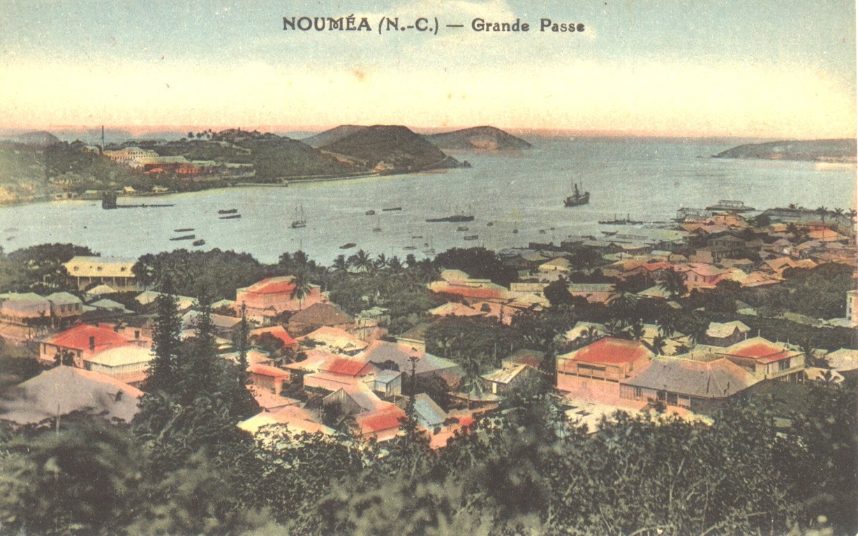 Nouméa : la baie de la Moselle et la grande passe