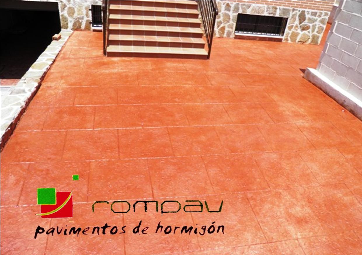 Moldes y colores para hormigón impreso hormigon vertical - Hormigón