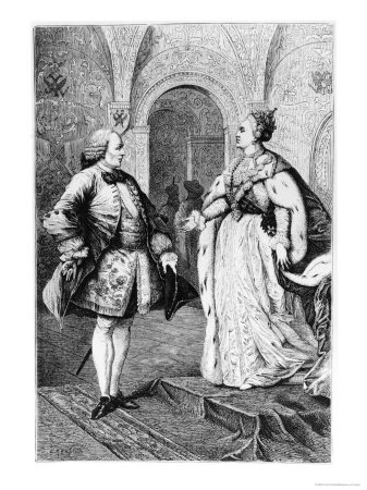 Diderot et Catherine II