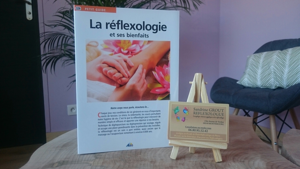Sandrine GROUT - Réflexologue - 5 bis Avenue de Verdun - 50310 MONTEBOURG - Praticien - Therapeute