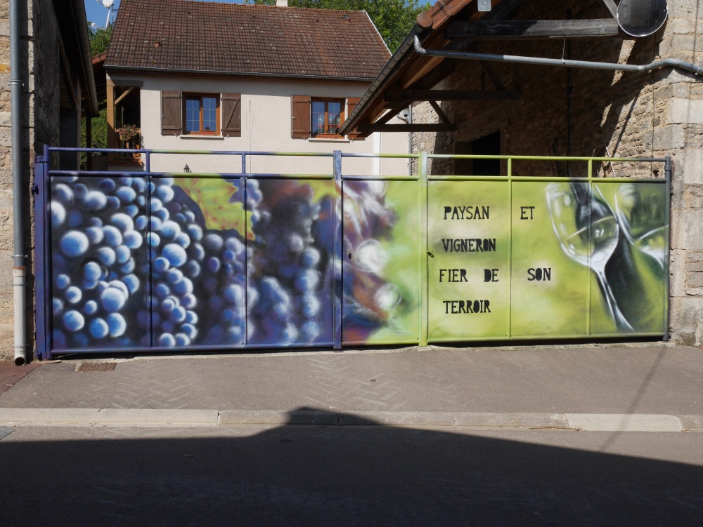 fresque-murale-champagne-vigne-vigneron-crémant-bouteille-flûte