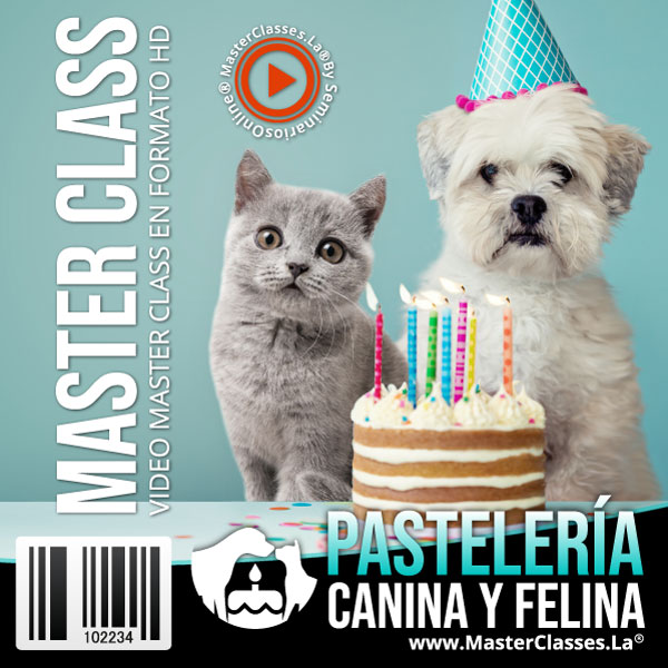 ▷ Pastelería Canina y Felina: Curso Online de Repostería Saludable para Perros y Gatos