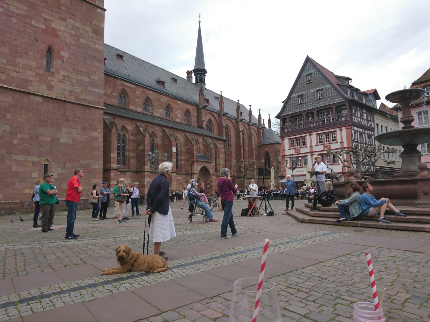 Gedenkveranstaltung zur Erinnerung an die Bücherverbrennungen im 3. Reich; Neustadt/W. (Foto: Privat)