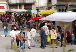 Le marché d'Eymoutiers