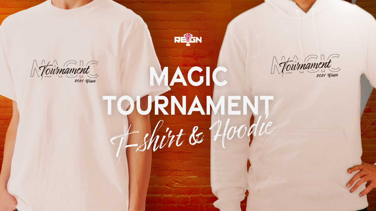 「REIGN DMPS MAGIC TOURNAMENT 2021 Winter」の大会グッズの販売が決定！