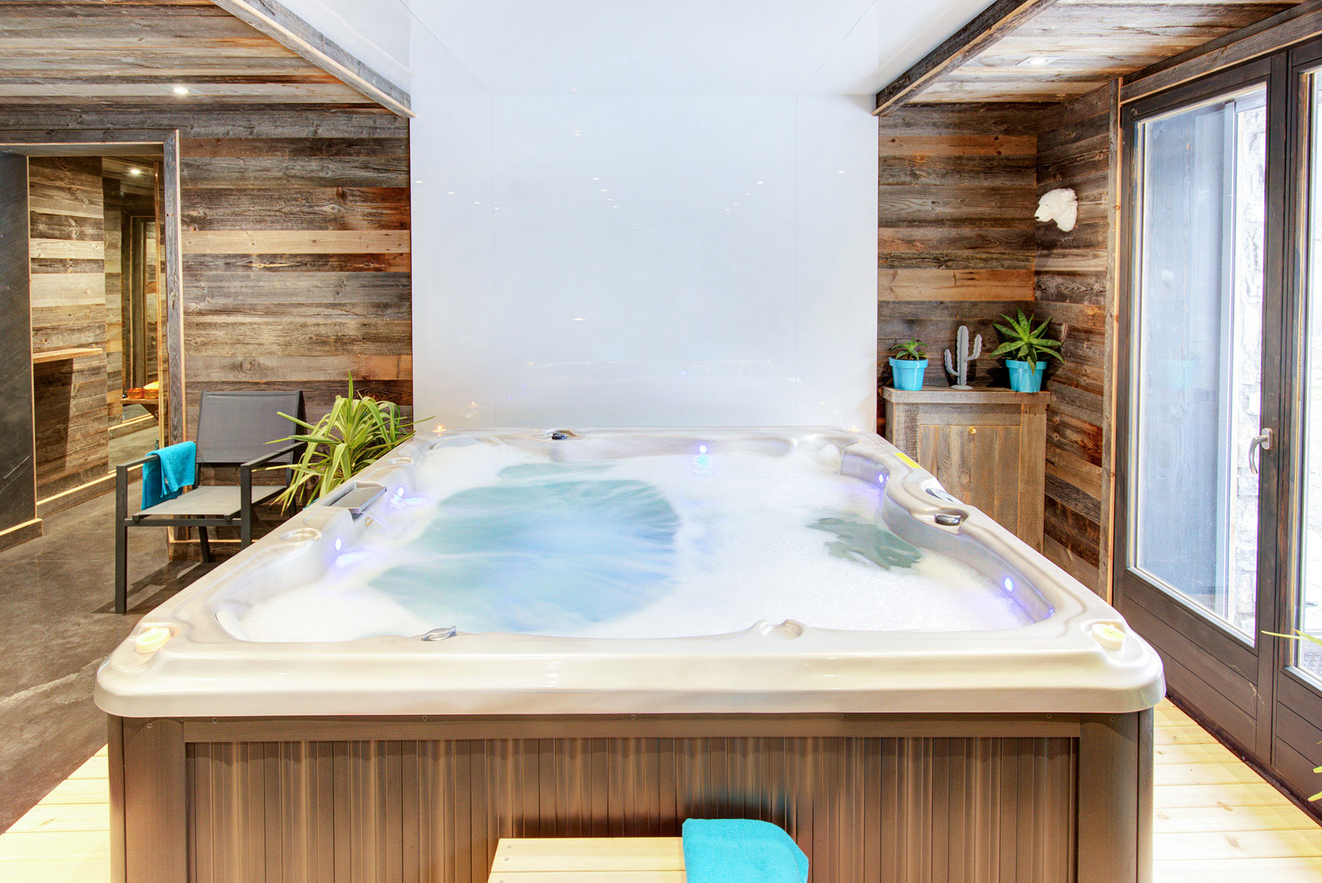 Whirlppol im Chalet Mountain Paradise