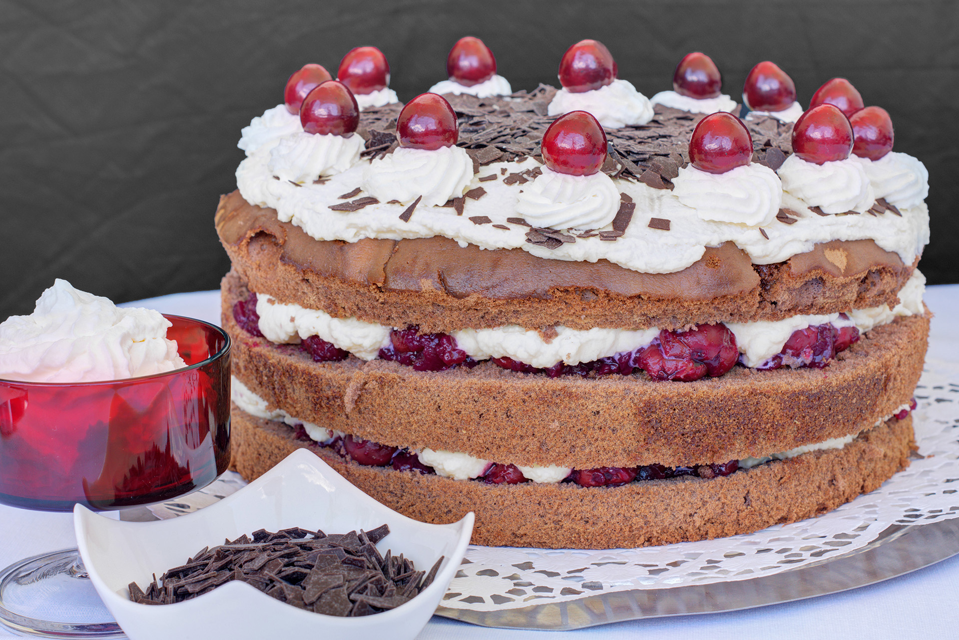 8 Schwarzwälder Kirschtorte selbstgemacht