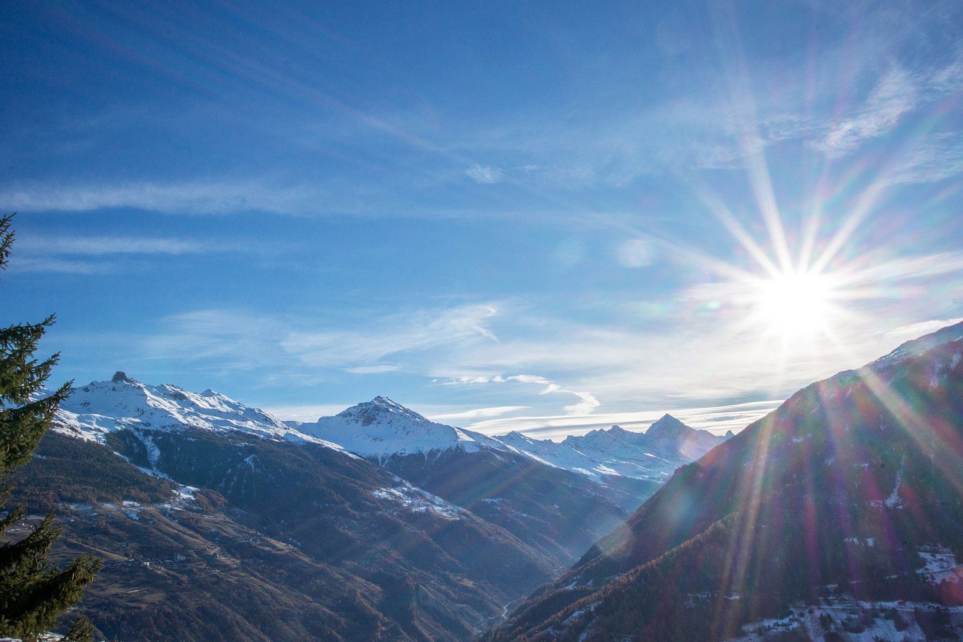 ferienhaus foto schneebergepanorama mit matterhorn im hintergrund