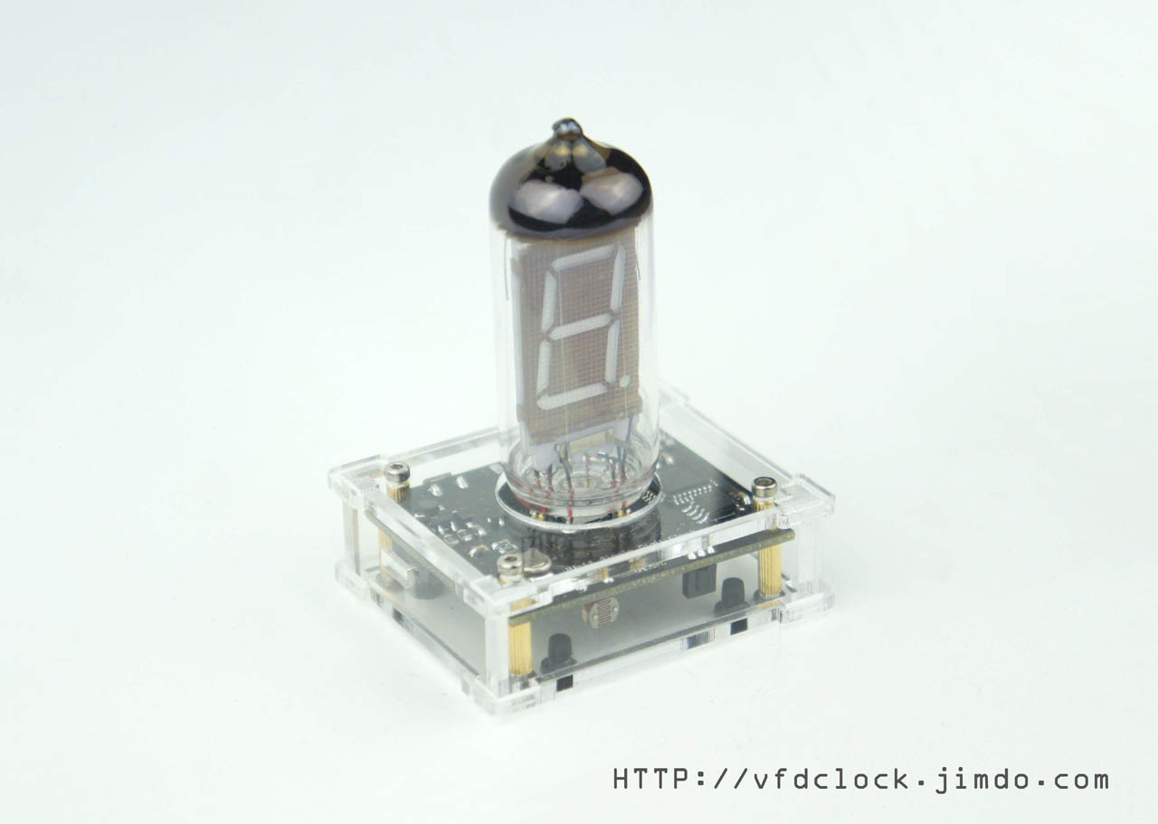 OpenHardwarePluggableUSB Powered IV11 Single Digit VFD Tube Clock
