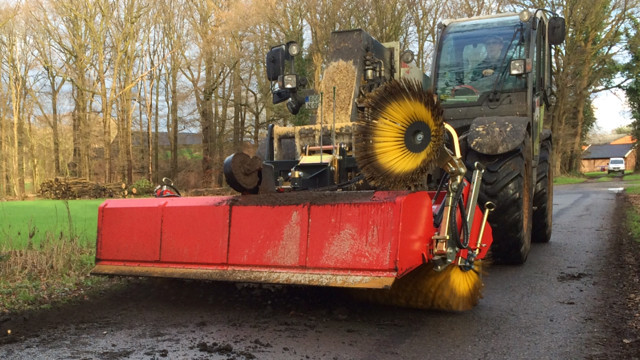 UKM 620 am CLAAS mit Freikehrfunktion