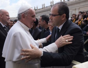 Bergoglio e l'orafo crotonese