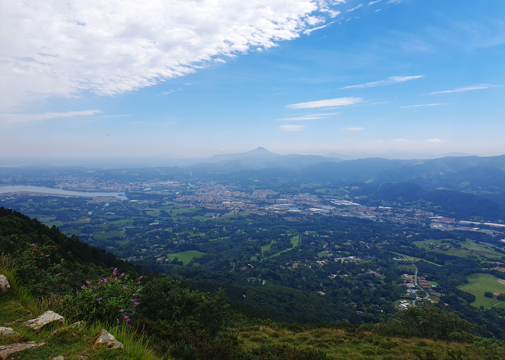 Blick auf Irun