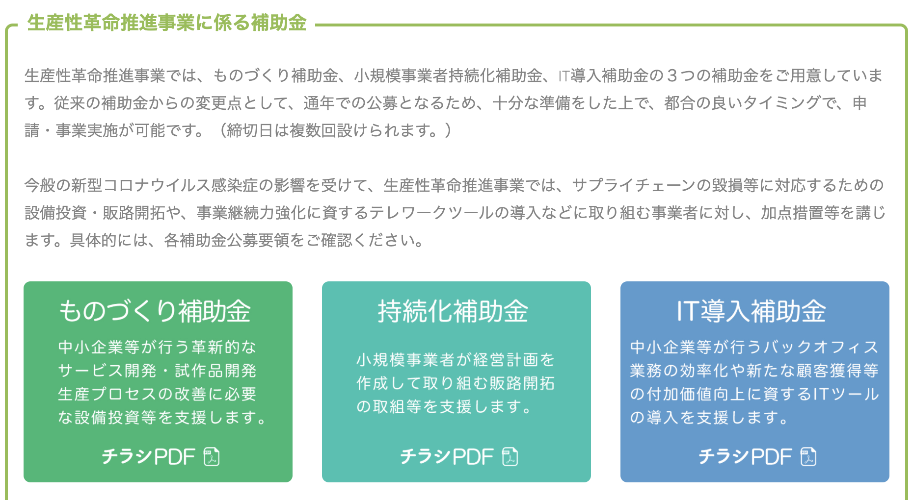 補助金申請は、今年度中がベストです!!