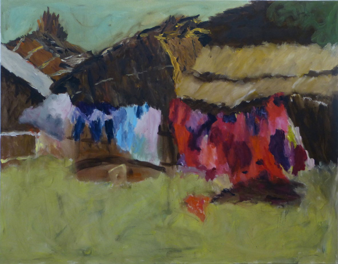 Rural Life II, Acryl/Lwd. 110x140cm, 2014