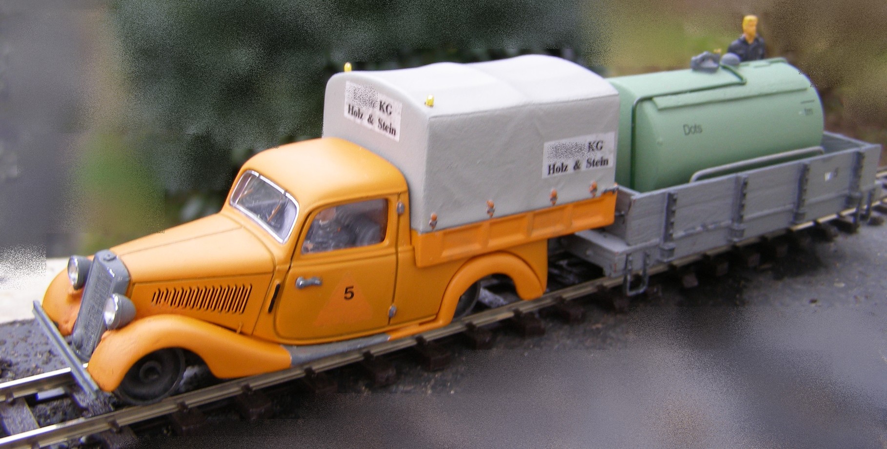 Fahrzeugbau Spur 0e - Schmalspurbahn, Spur 0f - Werkbahn - Lenzstein