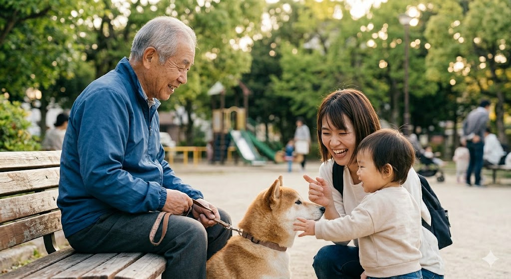 散歩がつなぐ地域の輪：犬が運んでくる「社会的健康」