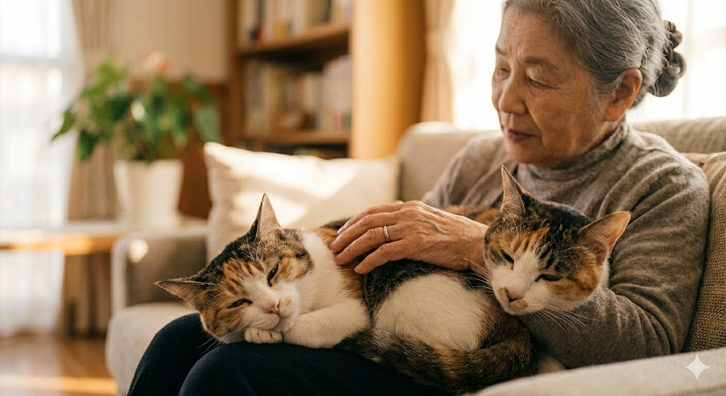 指先から伝わる安心感：科学が証明する「撫でる」効果