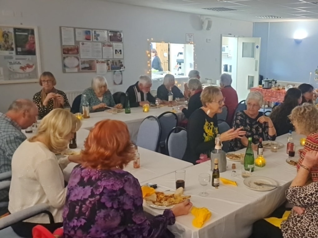 Christmas Social in February