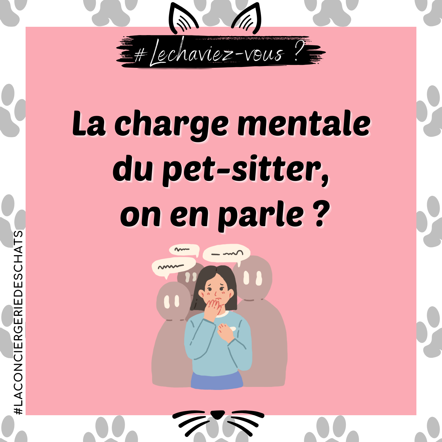 Pet-sitting et charge mentale