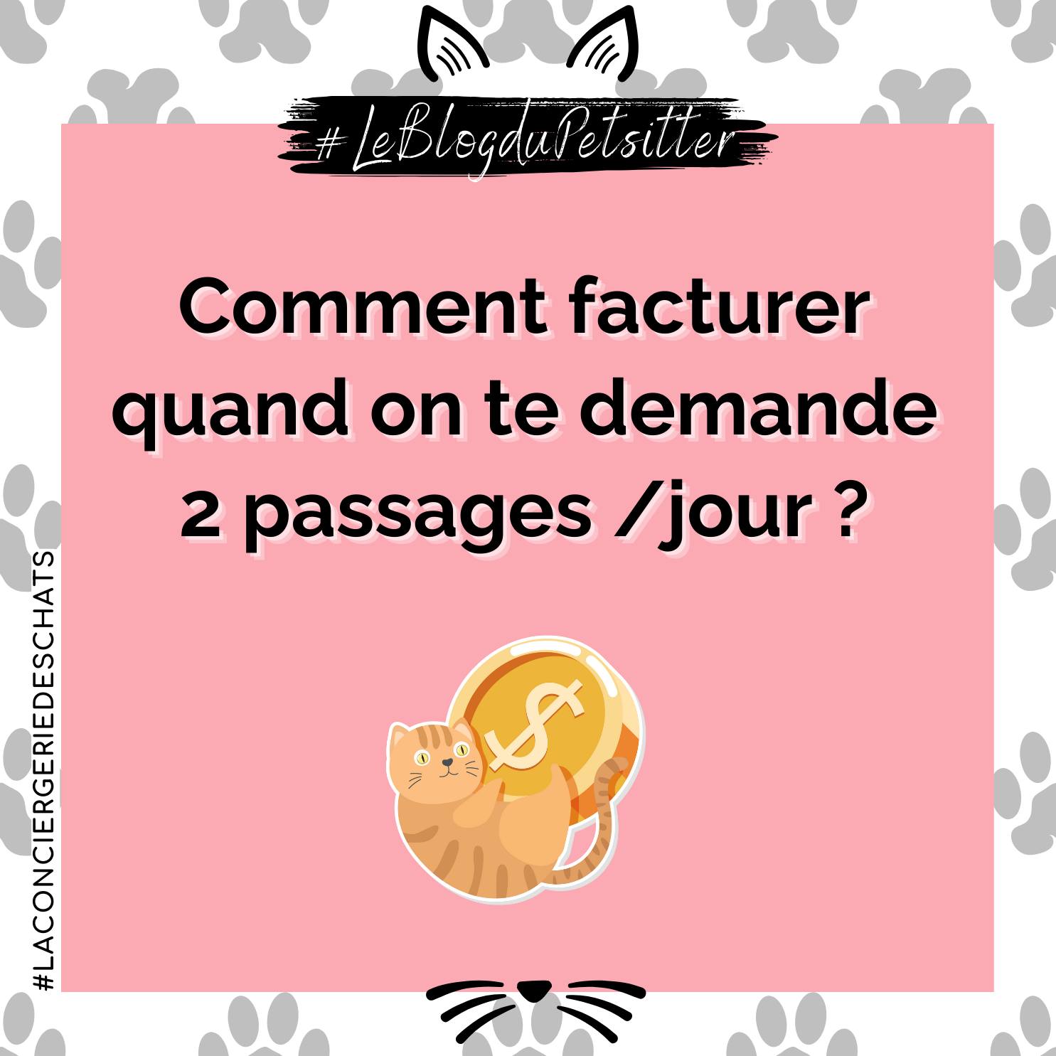 Pet-sitter quand on te demande 2 passages par jour